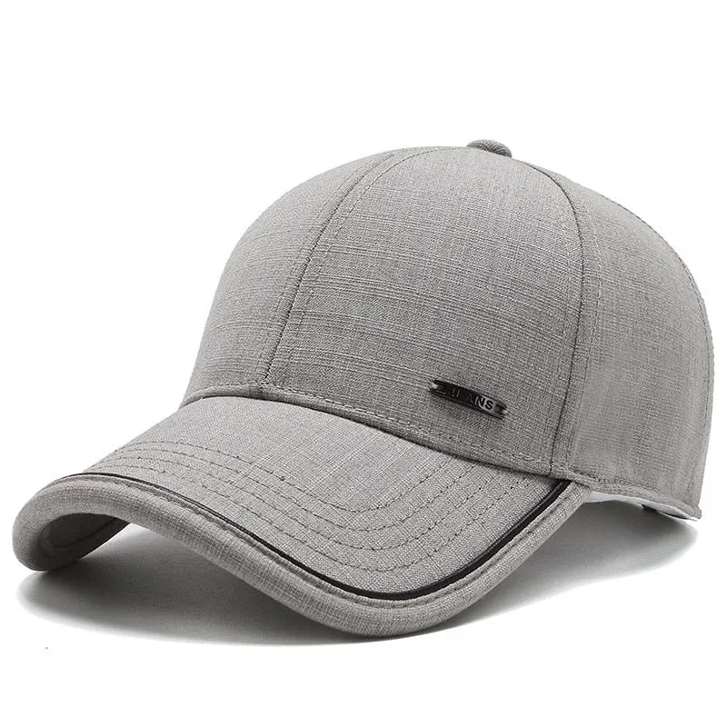 High Quality Mens Baseball Cap Brand Cotton Snapback Hats Gorras Hombre Bone Casquette Trucker Caps Golf Cap Male