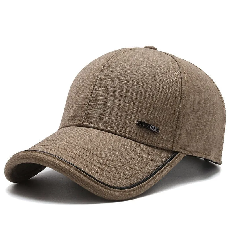 High Quality Mens Baseball Cap Brand Cotton Snapback Hats Gorras Hombre Bone Casquette Trucker Caps Golf Cap Male