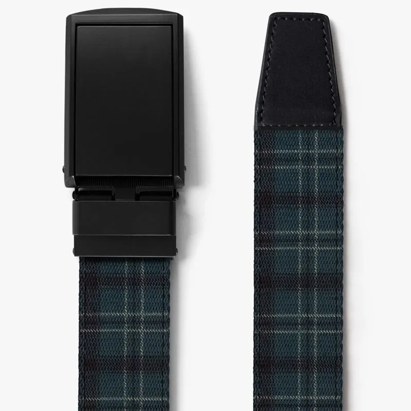 Highland Plaid Canvas Belt
