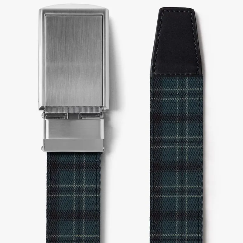 Highland Plaid Canvas Belt