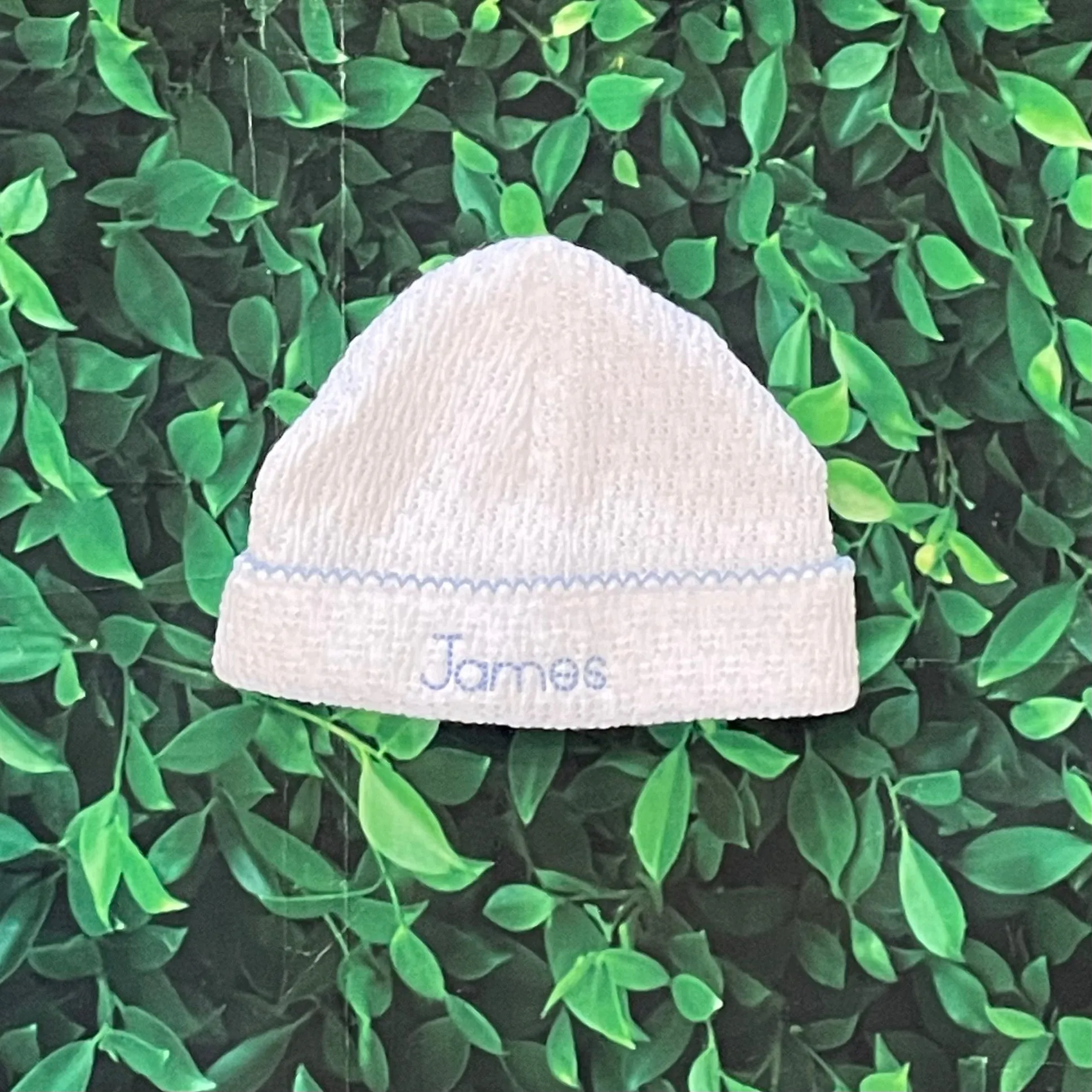 Infant Knit Sailor Cap