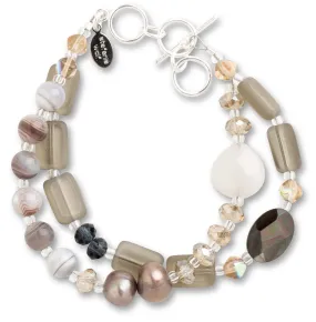Island Fog Medley 2-Strand Bracelet