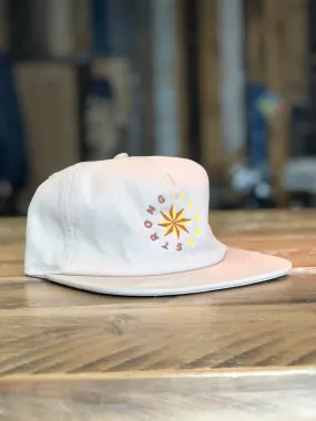 Island Star // 5 Panel Organic Cap - Natural