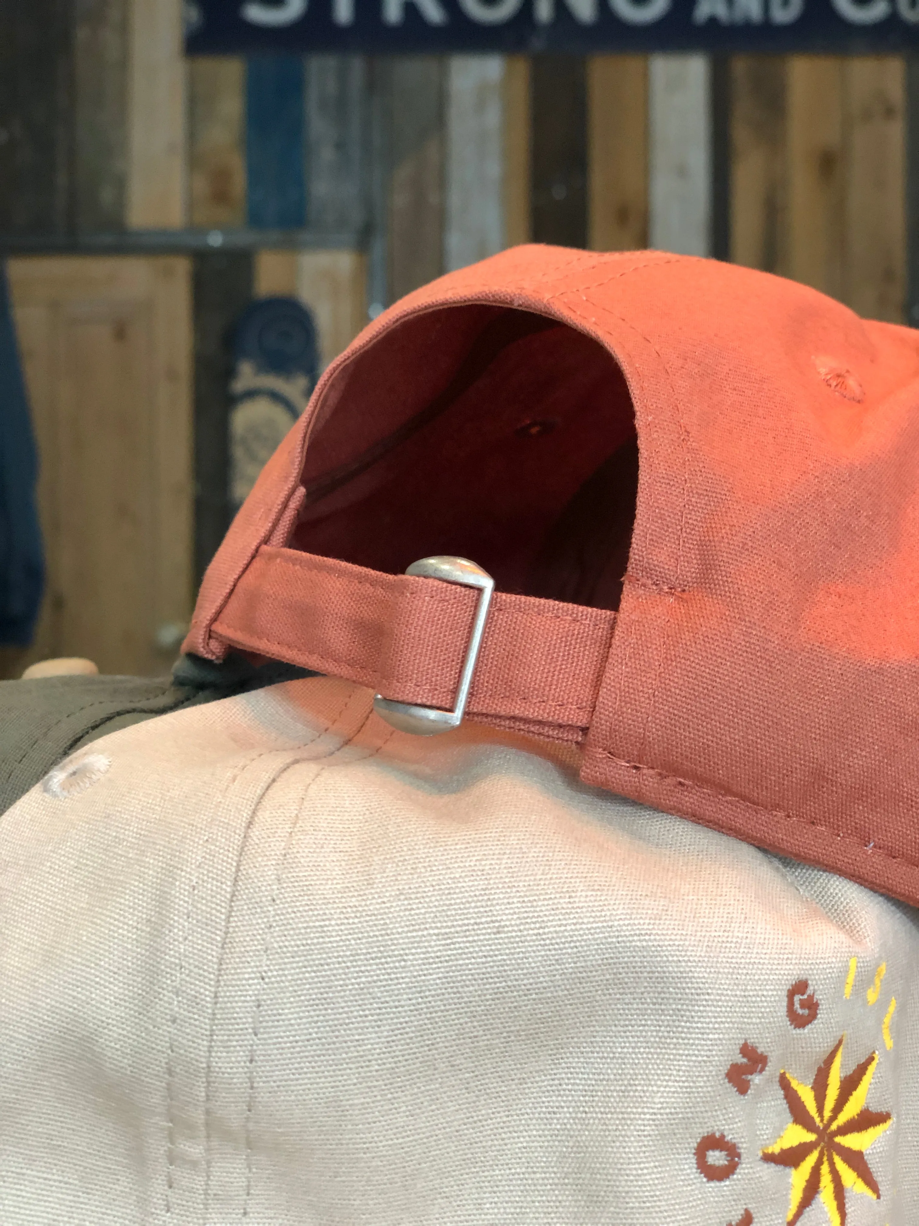 Island Star // 5 Panel Organic Cap - Natural