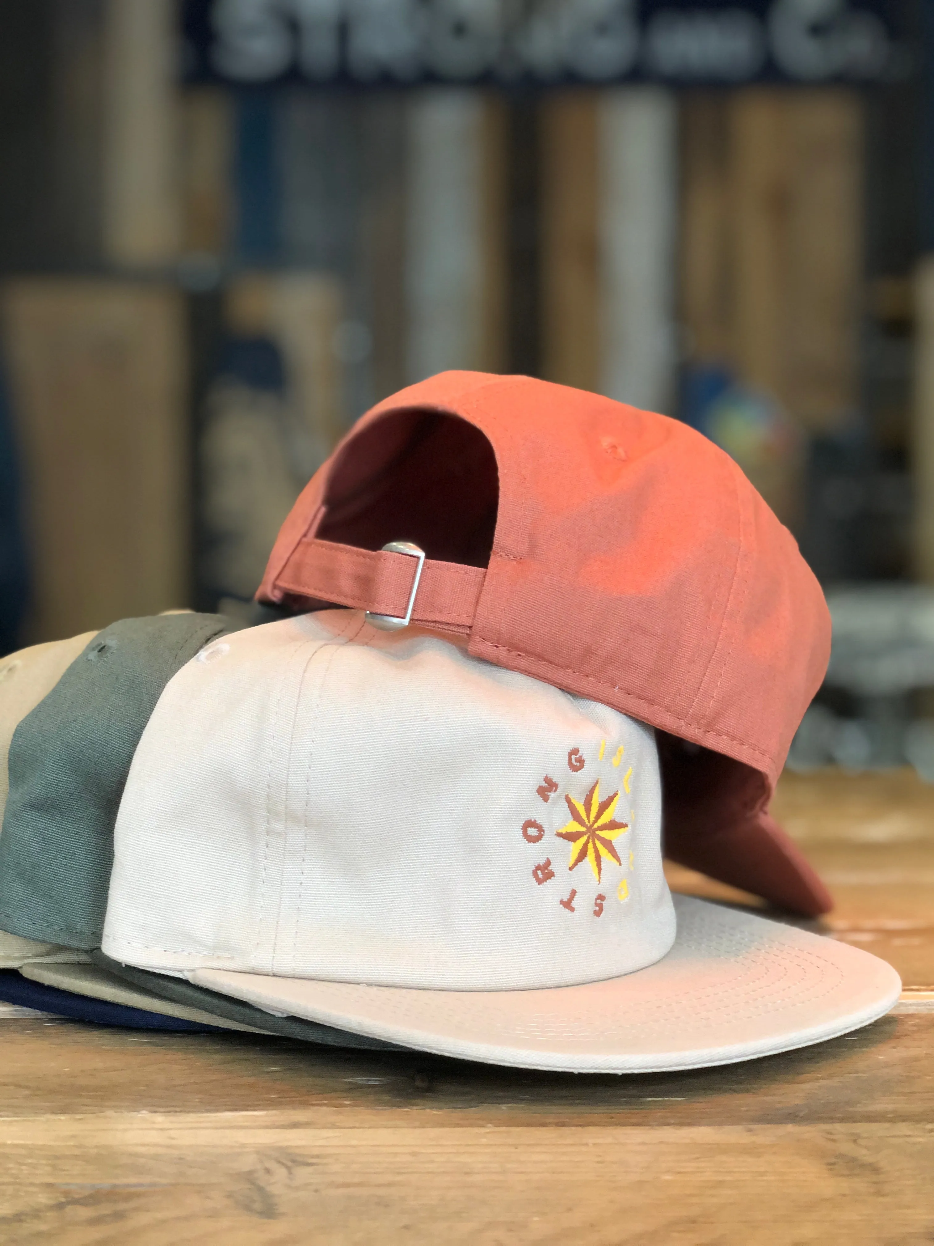 Island Star // 5 Panel Organic Cap - Navy