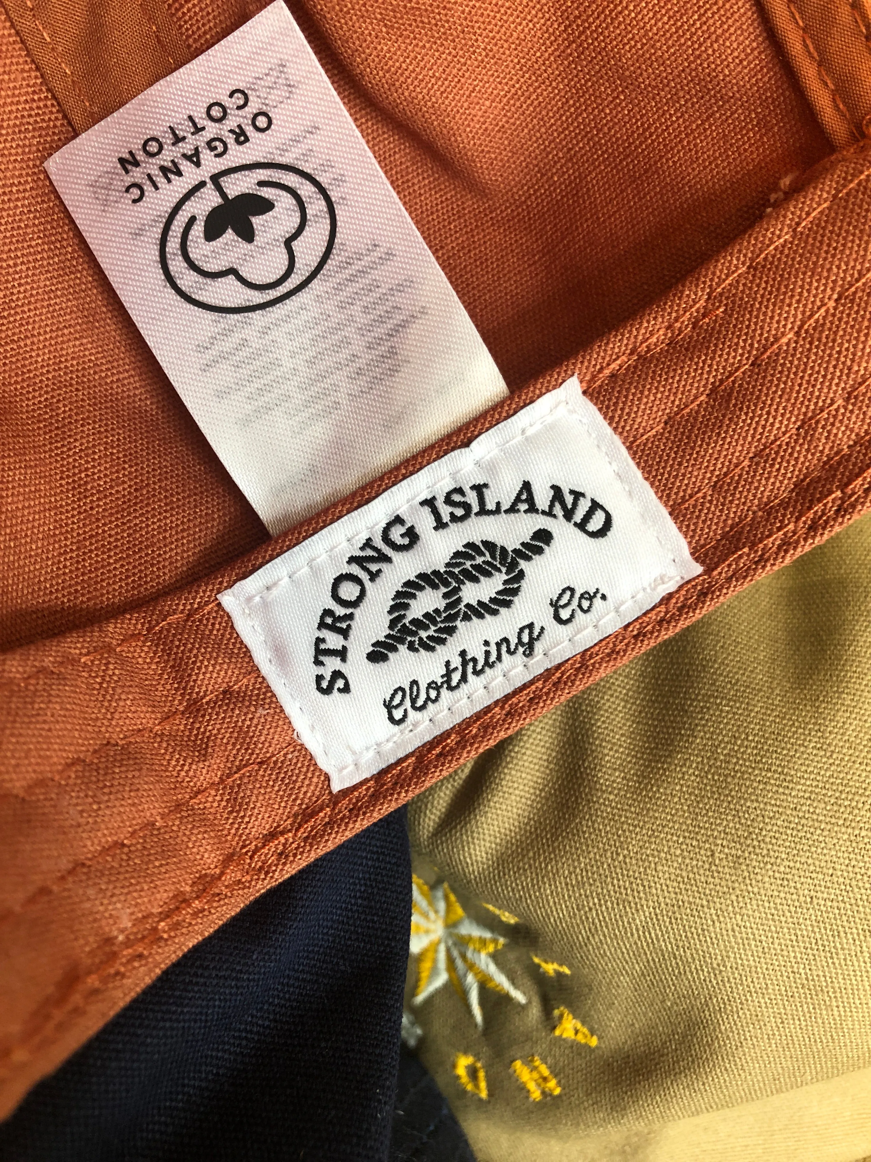 Island Star // 5 Panel Organic Cap - Navy
