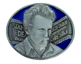 James Dean Marquee Blue Belt Buckle