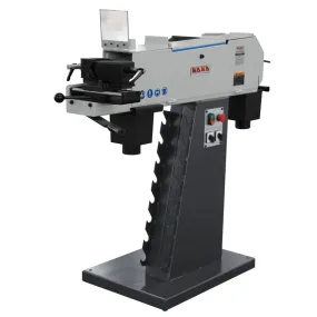 Kaka Industrial PRS-4A Belt Grinder, Belt Sander with Cast Iron Base, Grinds at angle from 30-90 degree, Arc cutting which is ideal for pipe-shaped, 220V-60HZ-3PH