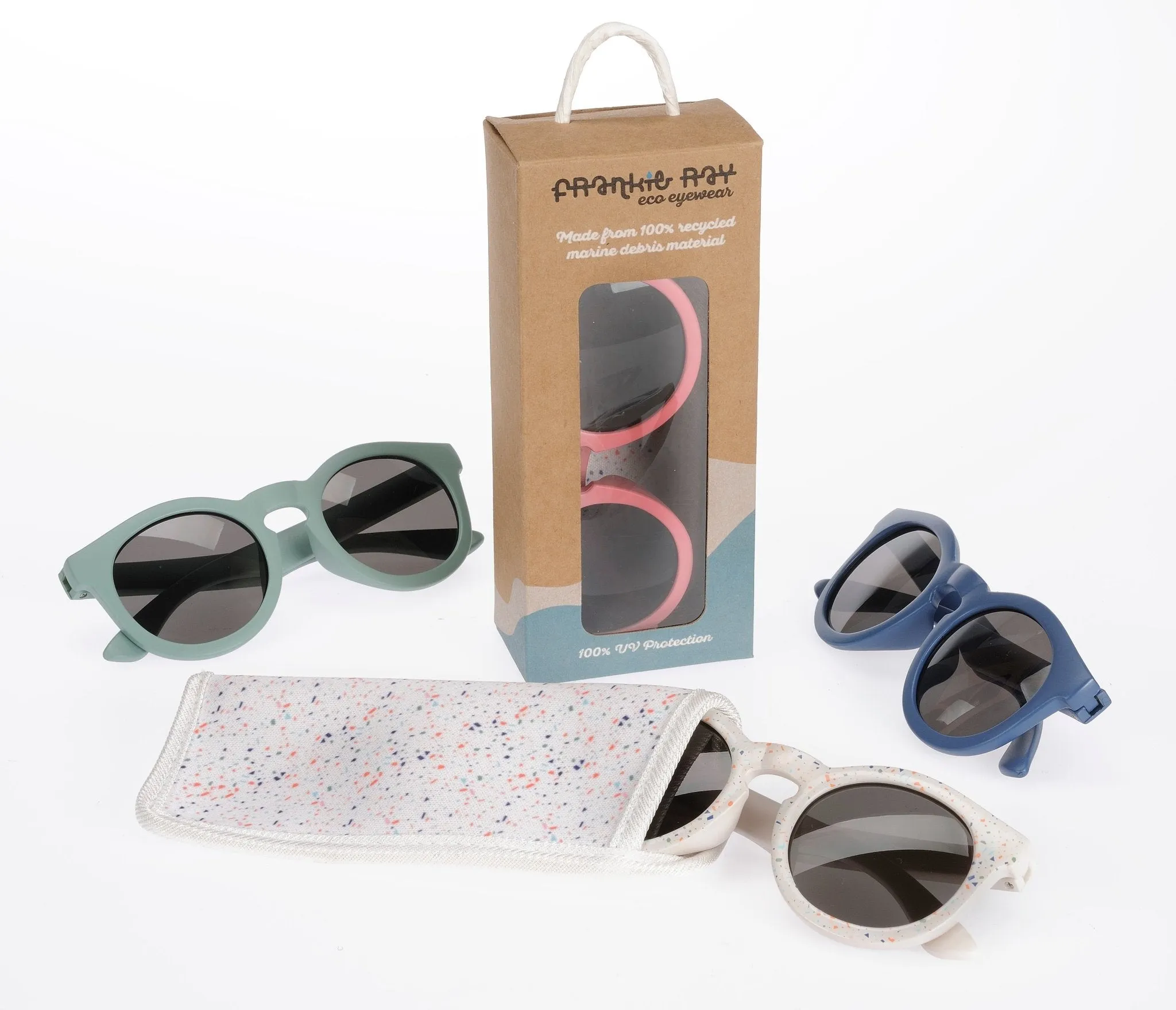 Kids Eco Sunglasses - Kelp Green