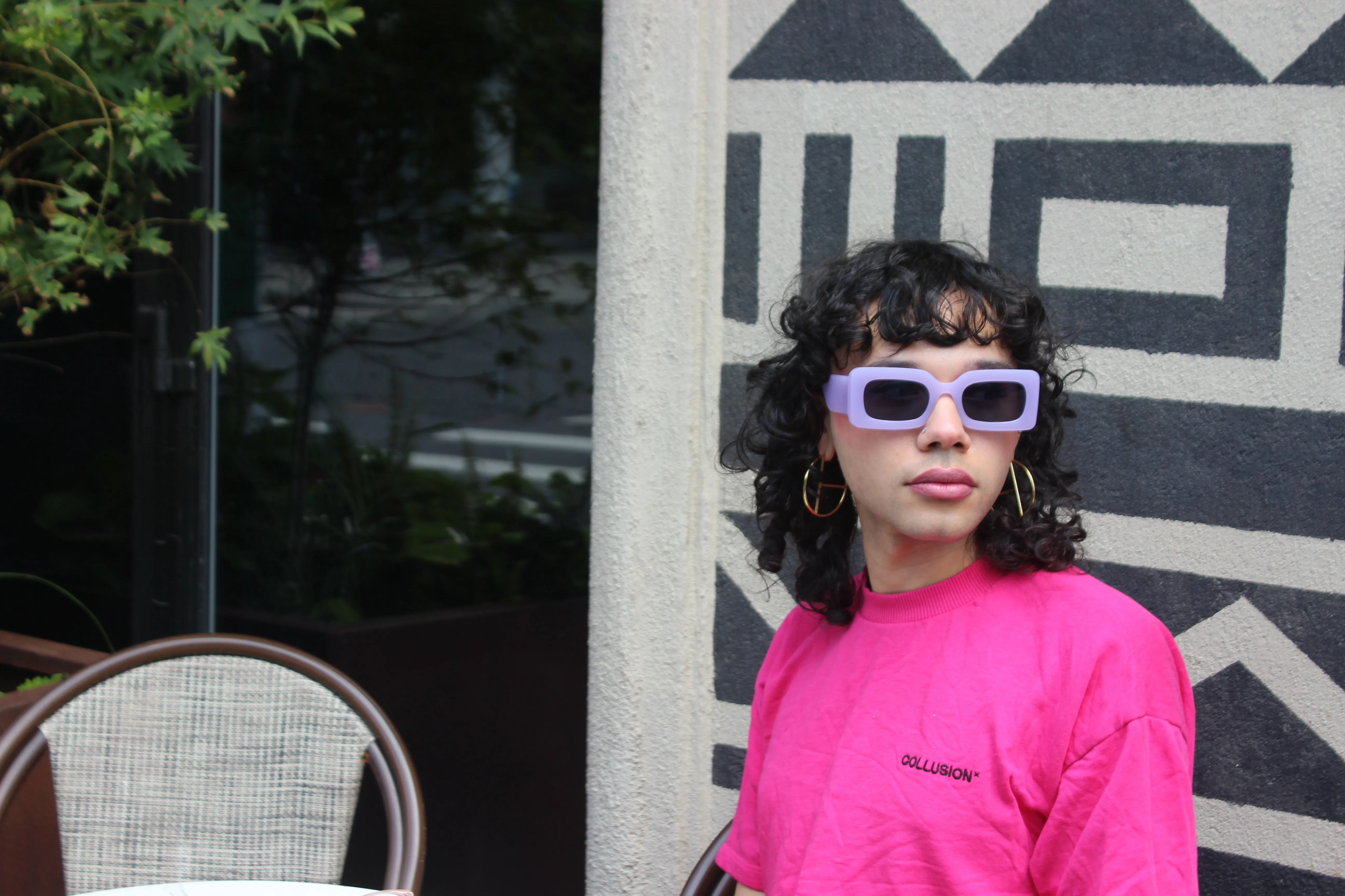 Kim Rectangular Sunglasses