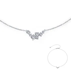 Lafonn 7 Symbols Of Joy Diamond Necklace N0123CLP18