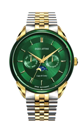 Lago di Como - President Bracelet  / Swiss Movement.