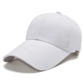 Long Brim Golf Black Cap Quality Brand Summer Men's Baseball Cap Solid Dad Hat For Women Gorro Snapback Bone Casquette