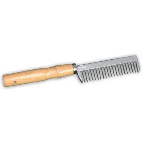 Mane Comb with Wooden Handle
