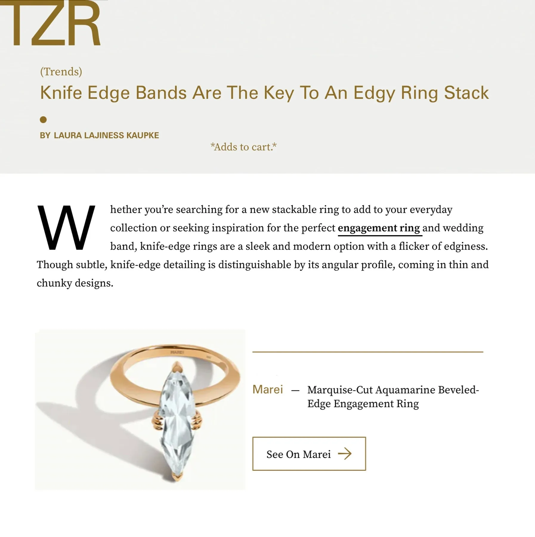 Marei Diamond Halo Marquise-Cut White Aquamarine Engagement Ring In Platinum