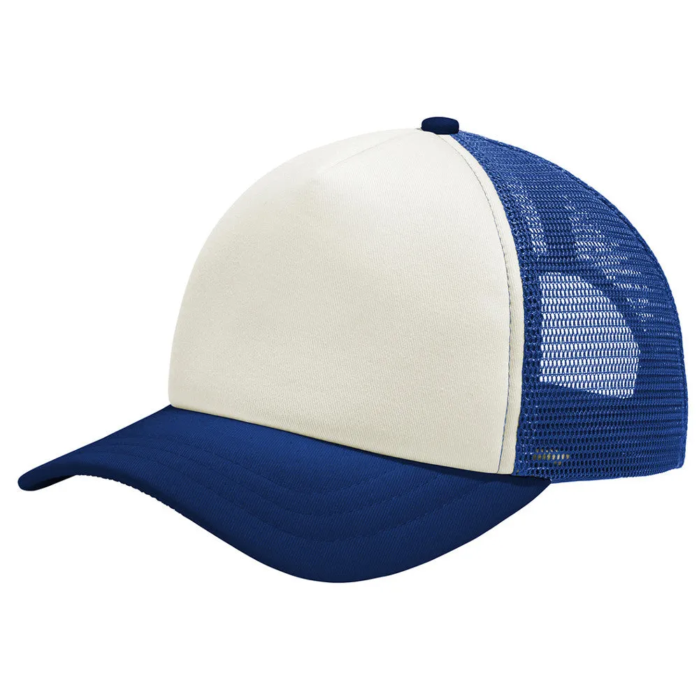Men's 5-Panel Twill Foam Trucker Cap