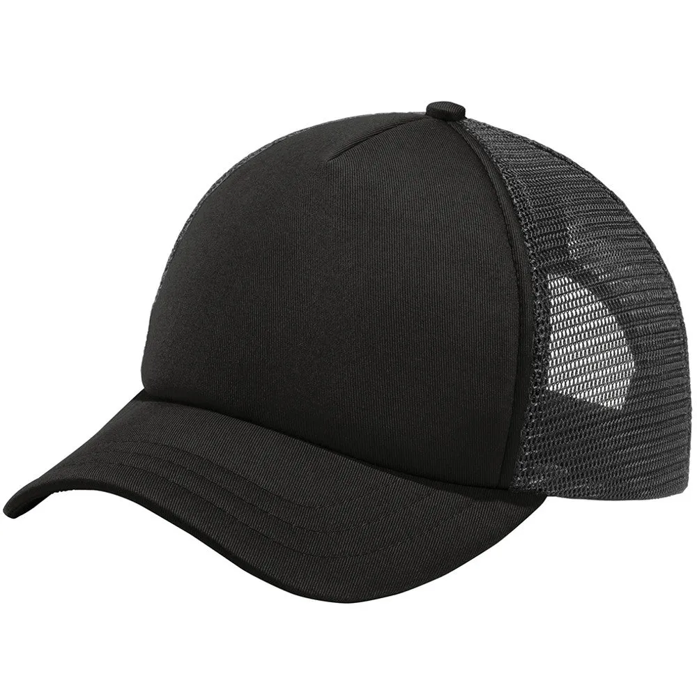 Men's 5-Panel Twill Foam Trucker Cap