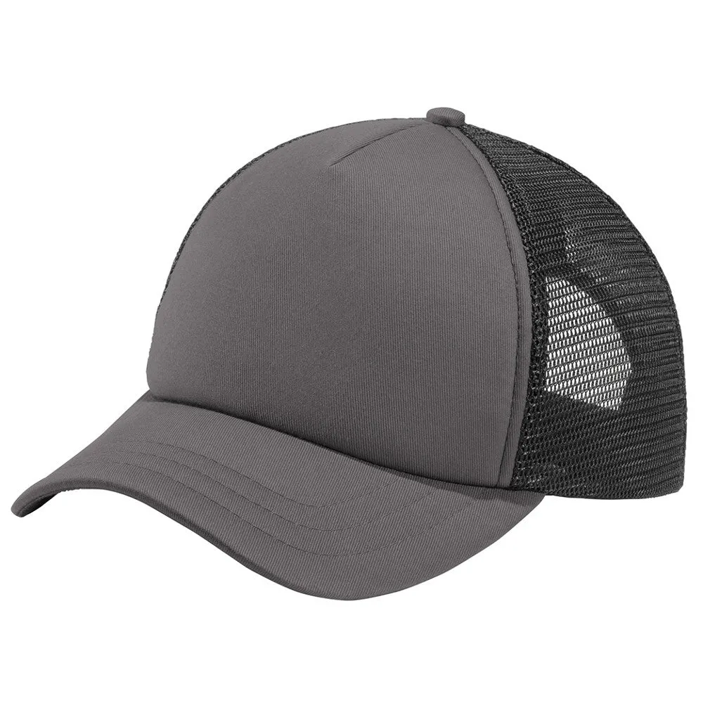 Men's 5-Panel Twill Foam Trucker Cap