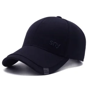 Men's Baseball Caps Brand Snapback Trucker Cap Male Cotton Gorras Hombre Golf Hat Bone Visor Cap Adjustable