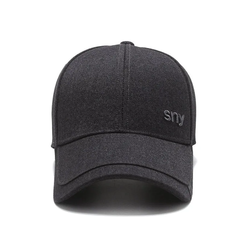 Men's Baseball Caps Brand Snapback Trucker Cap Male Cotton Gorras Hombre Golf Hat Bone Visor Cap Adjustable