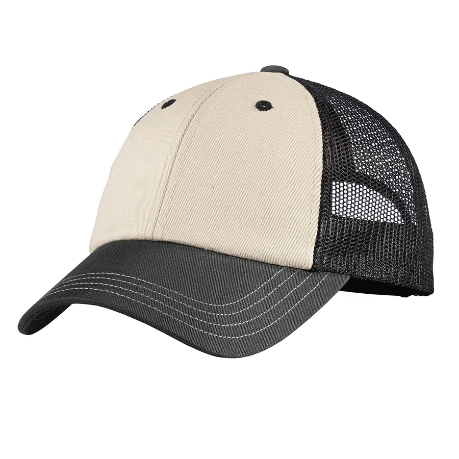 Men's Tri-Tone Mesh Back Cap