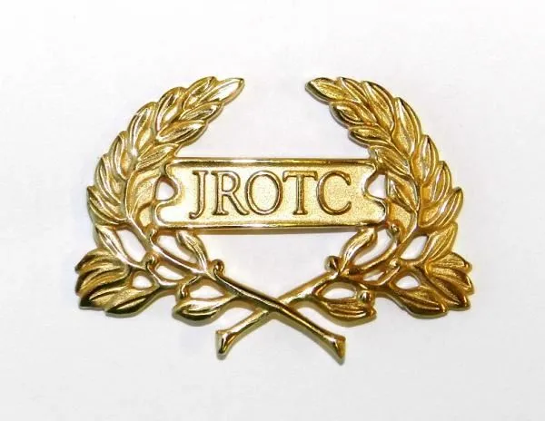 Mil-Bar Insignia JROTC Cap Device (extended pin)