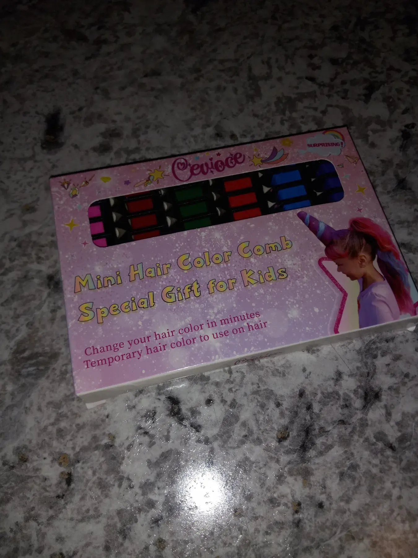 Mini Hair Color Comb Set