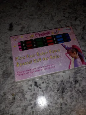 Mini Hair Color Comb Set