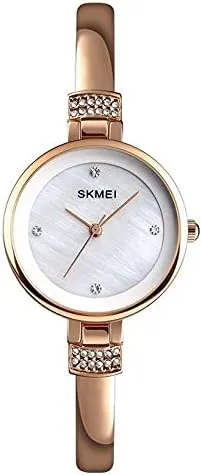 Moment beauty exquisite simple diamond shell bracelet chain women's watch
