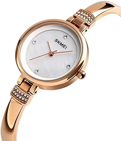 Moment beauty exquisite simple diamond shell bracelet chain women's watch