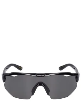 Moncler   Shield acetate mask sunglasses 