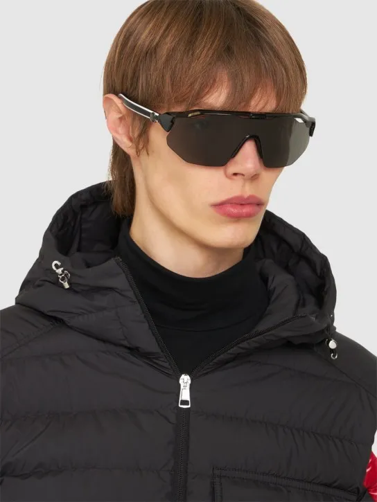 Moncler   Shield acetate mask sunglasses 
