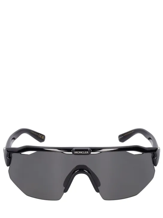Moncler   Shield acetate mask sunglasses 