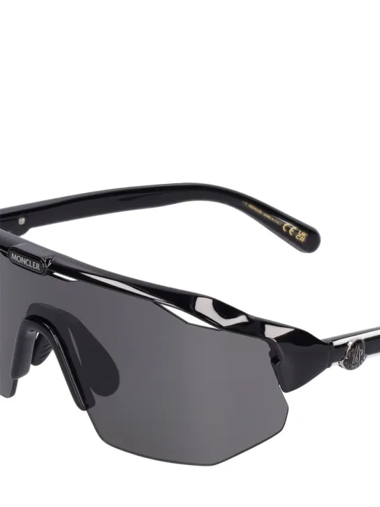 Moncler   Shield acetate mask sunglasses 