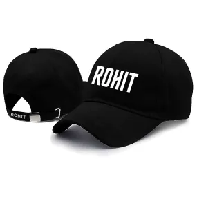 Nutcase Name on Cap - Customized Black Cap