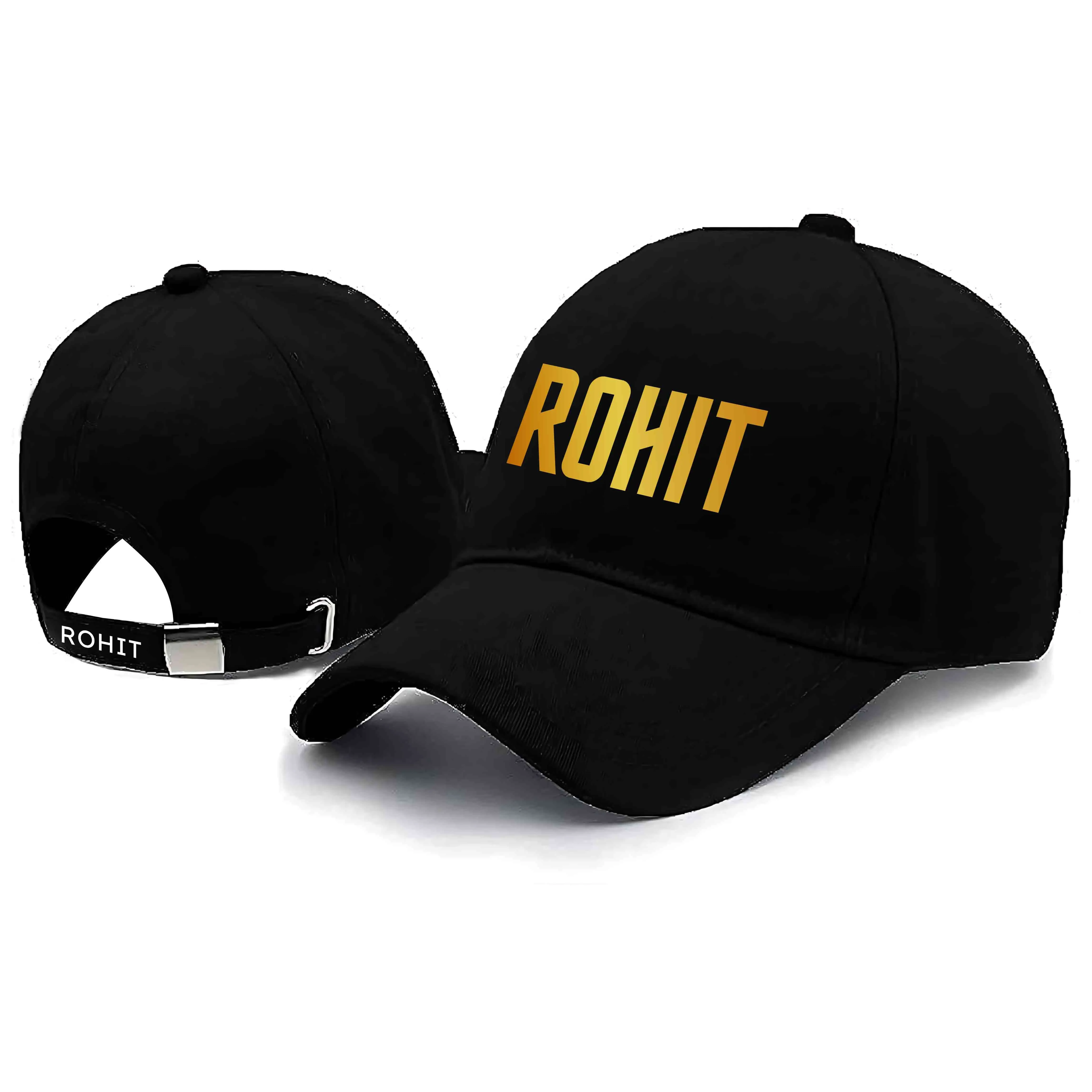 Nutcase Name on Cap - Customized Black Cap
