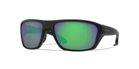 Oakley Mens Oakley Split Shot Matte Black Frames - Prizm Maritime Lens - Polarized Sunglasses