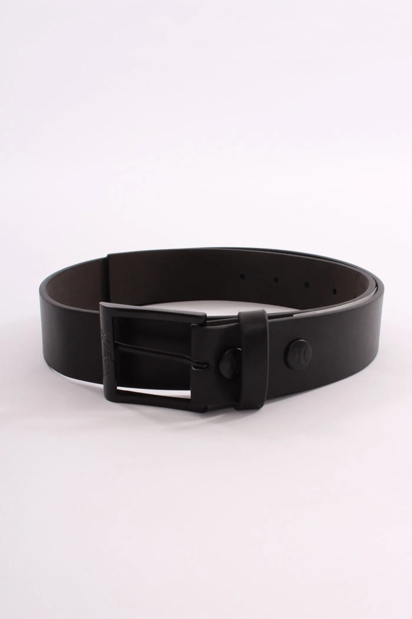 One & Only Leather Belt Black