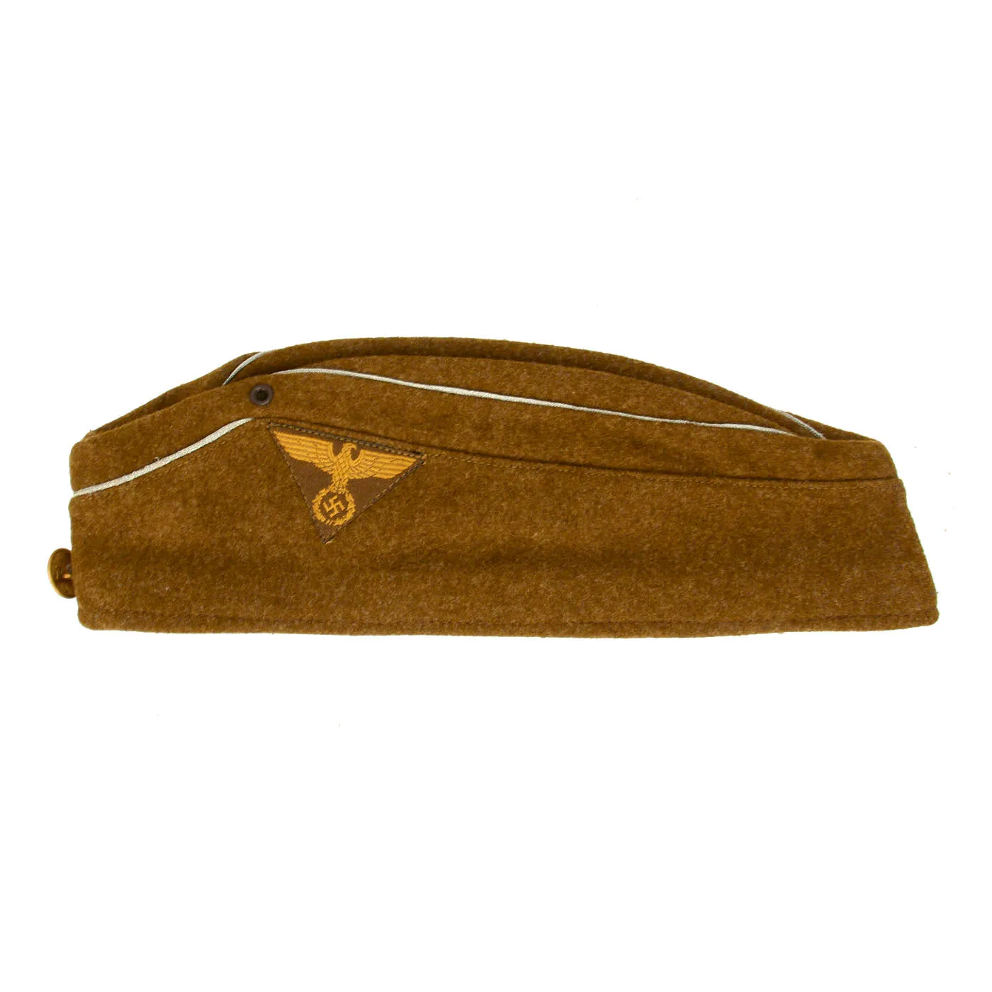 Original German WWII Sturmabteilung Overseas Garrison Cap - Feldmütze für SA with RZM Tag