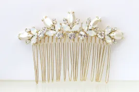 PEARLS HAIR COMB