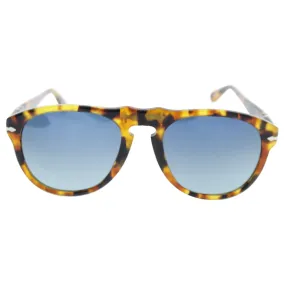 Persol PO0649 Sunglasses-1052S3 Madreterra (Blue Gradient Polarized Lens)-54mm