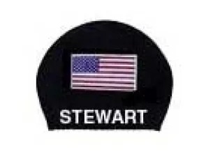 Personalized Latex Flag Cap Set of 4-6-8 week delivery