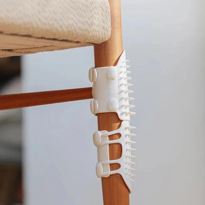 Professional Title: "Wall-Mounted Cat Scratcher Comb for Grooming, Hair Removal, and Massage with Self-Cleaning Feature"