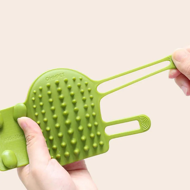 Professional Title: "Wall-Mounted Cat Scratcher Comb for Grooming, Hair Removal, and Massage with Self-Cleaning Feature"