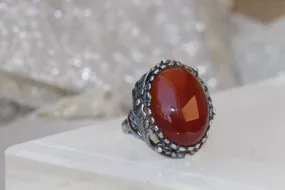RED SIGNET RING