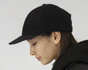 SB233-0205 Rip Fleece BB Cap Black