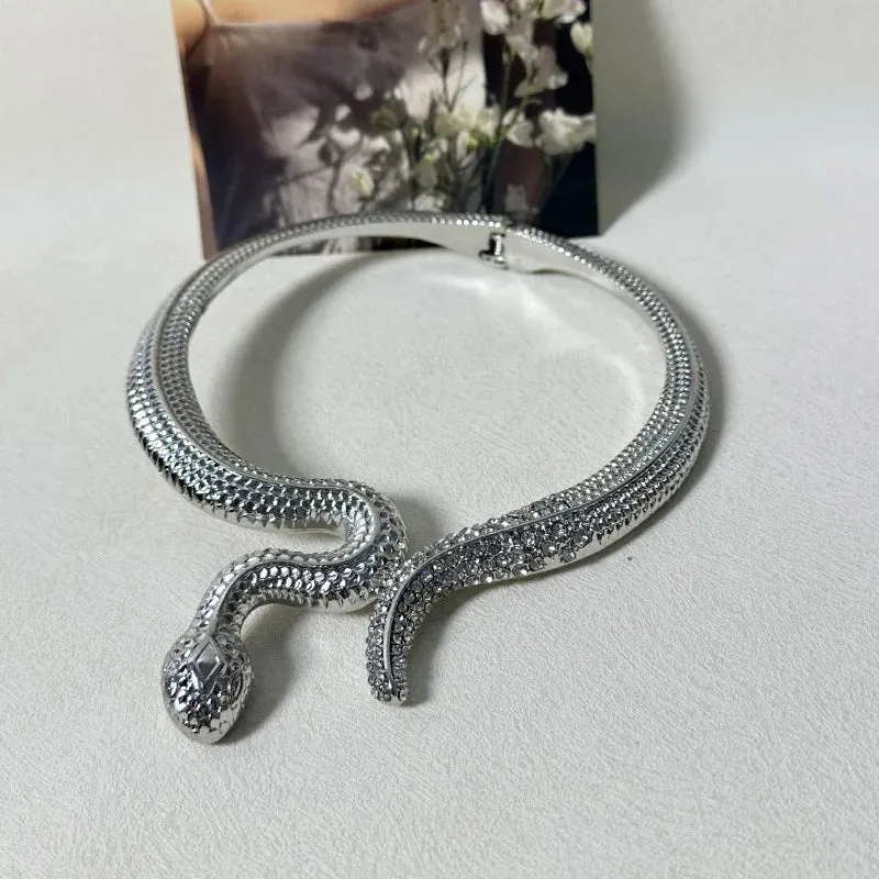 Scaled- the Snake Wrap Necklace 3 Colors