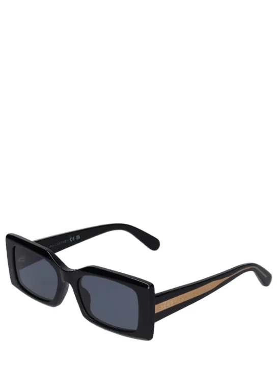 Stella McCartney   Squared acetate sunglasses 