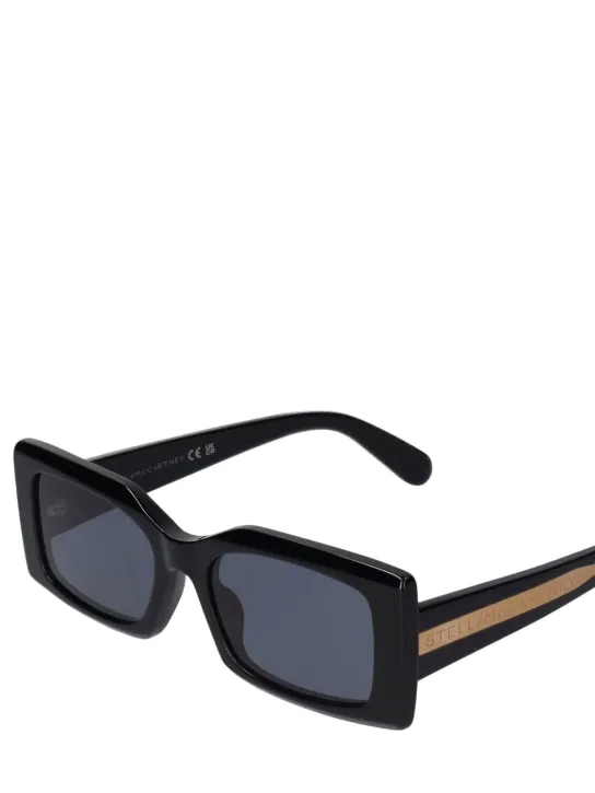 Stella McCartney   Squared acetate sunglasses 