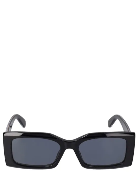 Stella McCartney   Squared acetate sunglasses 